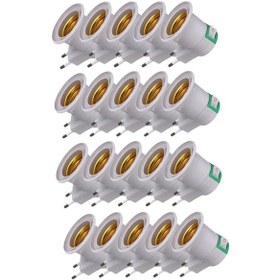 Resim Açma Kapamalı Fişli Duy E27 220 Volt 20 Adet 