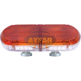 Resim AYFAR TRAFİK İKAZ TEPE LAMBA LED SARI ÇAKMAKLI 41CM 