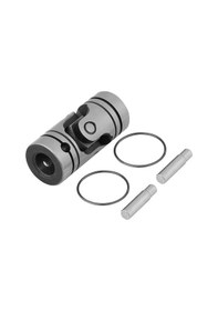 Resim Kendin Yap Kontrol Ve Motor Bağlantıları İçin 20 Mm Üniversal Çelik Şaft Kaplini 