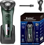Resim Jialan Erkekler İçin Kemei Lcd Dislay Su Geçirmez Elektrikli 
