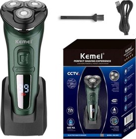 Resim Jialan Erkekler İçin Kemei Lcd Dislay Su Geçirmez Elektrikli 