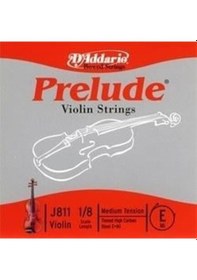 Resim Daddario J811 Keman Tek Tel Prelude Mi-e , 4/4 Medium 