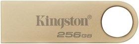 Resim Kingston DataTraveler SE9 Gen 3-256GB - 220MB/s okuma - metal - USB bellek 3.2 Gen 1 -altın 