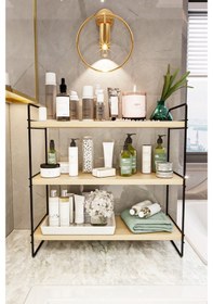 Resim Bino Bino Black Masa Üstü Düzenleyici Organizer Rafı Mutfak Rafı 