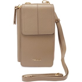 Resim Bej Deri Kadın El Çantası - S25Y1BC80438-S95 