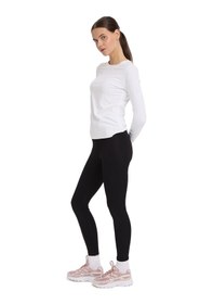 Resim Sportive Ruffle Kadın Beyaz Günlük Stil T-shirt 25kk1030-kbyz 1776188 Beyaz 