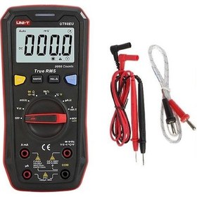 Resim Uni-T Ut-60eu True Rms Dijital Multimetre Ncv / Isı 1000v Ac/dc 1 