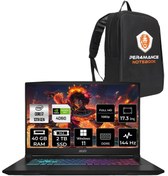 Resim MSI Katana 17 i7 13620H 40GB 2TB SSD RTX4060\u002F8GB 17.3\ FHD 144HZ W11H B13VFK-1037XTR & PER4 ÇANTA 