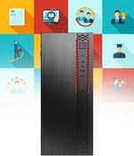 Resim Ramtech Workforce WF325 Intel i5 3470 16 GB DDR3 RAM 128 GB SSD FreeDos Masaüstü Bilgisayar 