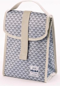 Resim Beaba Geneva Iı Bebek Bakım Çantası Gri Desenli 44x26x30 Cm 