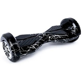 Resim Citymate Smart Balance Elektrikli Kaykay Hoverboard 8.5" Akıllı Dengeli Ledli Bluetooth Hoparlörlü Şimşek 