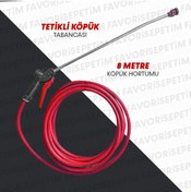 Resim Nitroks Profesyonel Tanklı Köpük Püskürtme Tankı Için 8 Metre Köpük Hortumu Ve Köpük Tabancası 