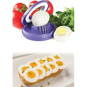 Resim Lux Yumurta Dilimleyici Kivi Çilek Dilimleme Telli Dilimleyici 