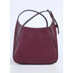 Resim Lauren Ralph Lauren %100 Akrilik Bordo Kadın Omuz Çantası 431966750010 