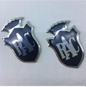 Resim Büyük Taçlı 55 40mm Rac Siyah 2'li 