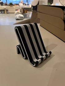 Resim Beşiktaş Çizgili Telefon Tutucu - Modern ve Şık Tasarım Taraftar Bjk Renk Konseptli Tasarım 