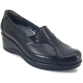 Resim Forelli Rosa 57603 Günlük Anatomik Bayan Ayakkabı-siyah 