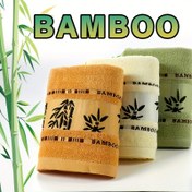 Resim 3 adet Bambu Lif Havlu Seti 110g, Bambu Nakışlı Havlular, Emici Hızlı Kuruyan El Havluları, Ultra Yumuşak Açık Bej Dostu Havlular, Ev için Uygun, İdeal Malzemeler 35.0cm*74.55cm 