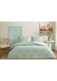 Resim Taç Shimmer Seç&ser Tek Kişilik Nevresim Takımı Yeşil 000000001000050689 Yeşil 