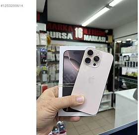 Resim Apple iPhone 16 Pro İkinci El TR | 128 GB | Çöl Titanyum 