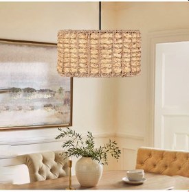 Resim Homing Portela Natural El Yapımı Sarkıt Sl007 Bej 