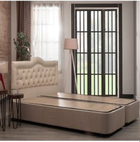 Resim Nivabaza Sandıklı Çelik Baza Klasik 180X200 Başlık Hariç 