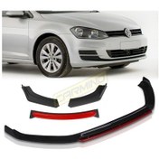 Resim Volkswagen Polo Ön Tampon Altı Lip 4 Parça 2014-2018 
