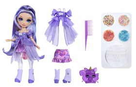 Resim Rainbow High Violet - Parıltılar ve Slime Serisi Bebeği 