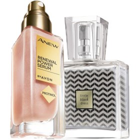 Resim Avon *Little Black Dress Kadın Parfüm + Anew Protinol Power Serum 30 ml 5059018290045 