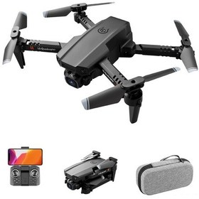 Resim Reedark Ls-xt6 Mini Uçak İçin 1080p Kamera 180 Açı Ayarlı 12 Dakika Uçuş Süresi Folding Drone Siyah Tek Batarya + Çantası 