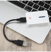 Resim Sıcak Ssk Scrm016 Hepsi Bir Arada Usb2.0 Kart Okuyucu Xd/ms/sd/m2/micro Sd/cf Bilgisayar İçin Süper Hızlı Çoklu Akıllı Bellek Usb Kart Okuyucu - 