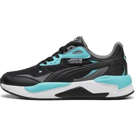 Resim Puma Mapf1 X-ray Speed-puma Black-sheen Green Erkek Spor Ayakkabı-28057-siyah Siyah | Orijinal 