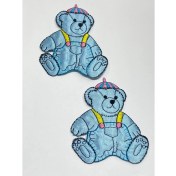 Resim Ütü Ile Yapışan Bebek Battaniye Aplikesi / Bebek ve Çocuk Aplikesi / 2 Li Set 