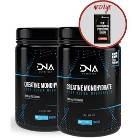 Resim Dna Nutrition Creatine 500gr X 2 Adet Toplam 1000gr-200 Servis 