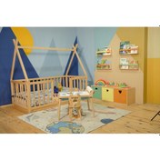 Resim Woodnjoy Wood&joy Montessori Tribal Karyola 