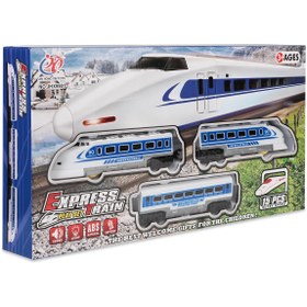 Resim Can Oyuncak 15 Parça Pilli Hızlı Tren - Standart / Standart 