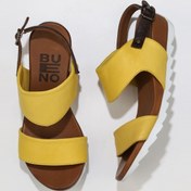 Resim Bueno Shoes Sarı Deri Kadın Sandalet 01wj0802 