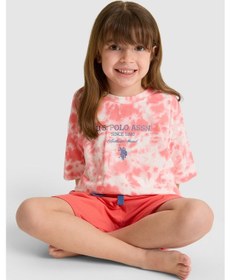 Resim U.s. Polo Assn. Kız Çocuk Mercan Pijama Takım 50326614-vr204 Coral 
