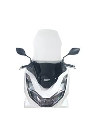 Resim Gp Kompozit Honda Pcx 125 2021-2024 Uyumlu Ön Tur Camı Şeffaf 