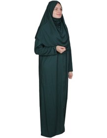 Resim Zehranaz Namaz Elbisesi Koyu Yeşil Fermuarsız Namaz Elbisesi (545585076) Koyu Yeşil 