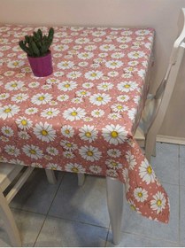 Resim Elyaflı Pvc Muşamba - Desenli Silinebilir Masa Örtüsü Fnt1257-3 Çok Renkli 