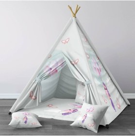 Resim instababyrooms Çocuk Oyun Çadırı Unicorn Dijital Baskılı 