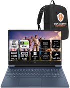 Resim HP VİCTUS 16 i7-14700HX 8GB RAM 512GB SSD RTX4060\u002F8GB 144Hz 16.1 FHD FDOS 9J235EA & PER4 ÇANTA 