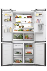 Resim Haier HCW7819EHMP 536 Lt Gardırop Tipi Wi-Fi Bağlantılı No Frost Buzdolabı 