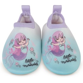 Resim Civil Girls Deniz Kızı Baskılı Tabanlı 21-25 Numara Deniz Ayakkabısı - Yeşil - Mint / 22 Numara 