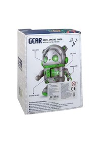 Resim Işıklı Sesli Müzikli Robot Panda 20 Cm Panda 