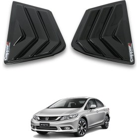 Resim Honda Civic Arka Cam Kelebek - Vent (2 Parça) | 2012-2016 Arası, SD 