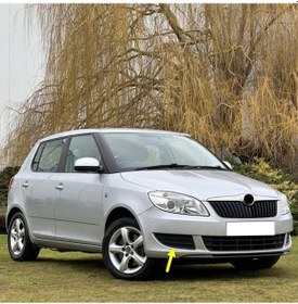 Resim Skoda Fabia 2 2011-14 Ön Tampon Sağ Sis Kapağı Sissiz 5j0807368a 