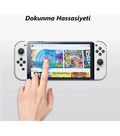 Resim Engo Nintendo Switch OLED 7 Inç Ekran Koruyucu 
