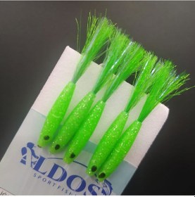 Resim Aldos Silikonlu Çapari Çinekop Palamut Çaparisi Koyu Yeşil 3 Adet 